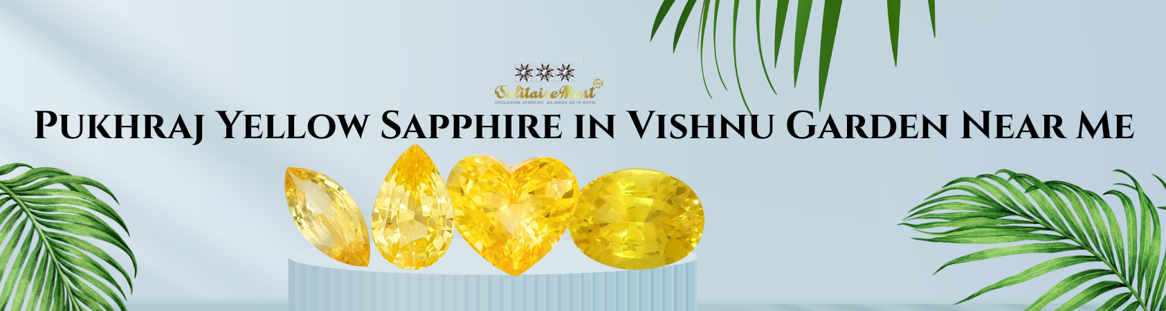 Pukhraj Yellow Sapphire in Vishnu Garden Near Me